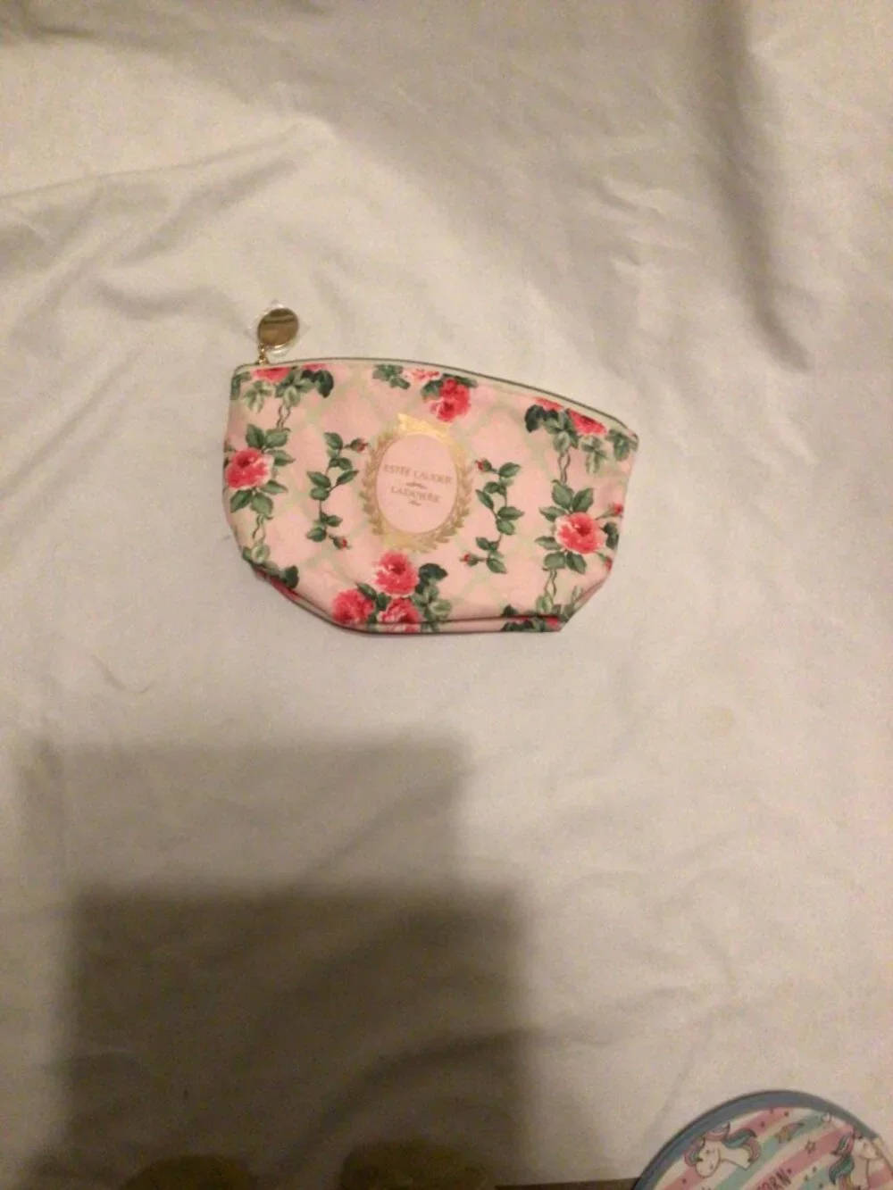 Estēe Lauder Roses Makeup Bag